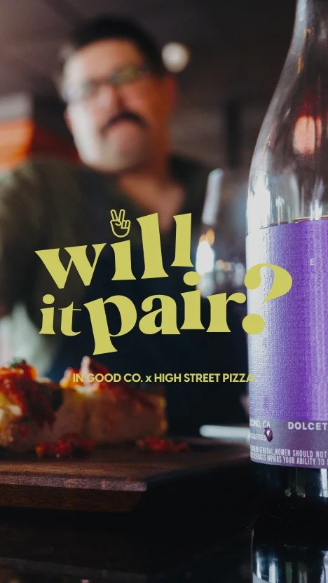 ⚡️New Series: Will it Pair?
We’re teaming up with restaurants we love—and the FOH + BOH teams who make them magic—to answer one delicious question: Will it pair?✌️
First stop: High Street Pizza in Old Towne Portsmouth, VA. Owners Lauren and Tim Kenrick tried the 2022 POE Dolcetto with one of their signature pies: The Kilauea. 🚨Spoiler alert—it pairs beautifully 🤝
If you haven’t made it to High Street yet, go. The second you walk in, you feel it: the energy, the buzz, the people and of course, the PIZZA. Lauren and Tim have built something truly special—and their whole crew rules.
#WillItPair #InGoodCoWines #HighStreetPizza #POEDolcetto
#alwaysingoodco