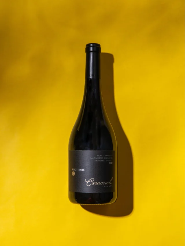 🍷Friday Feature: @caracciolicellars Pinot Noir

Caraccioli has built a reputation around some of the most compelling sparkling wines in the United States, but what many people don’t realize is that their still wines are just as thoughtful, precise and intentional.

This Pinot Noir is a perfect example.

Sourced from the estate Escolle Vineyard in the Santa Lucia Highlands, this wine leans into structure and intention over flash. It is not trying to be overly plush or immediately showy. Instead, it unfolds slowly, layered, detailed and deeply rooted in place.

In the glass: Red cherry, wild strawberry, and crushed rose petals lead, followed by subtle baking spice, earth, and a savory edge that keeps everything grounded. The texture is where this wine really shines - silky, but with tension and length that keeps you coming back for another sip . . . and then another.

This is a serious Pinot Noir, but not a stuffy one.

It’s the bottle you open when you want to impress your friends without making it a whole thing. The one you bring to dinner when you want your host to do a little double take before they even take a sip.

If you know Caraccioli for their sparkling wines, consider this your reminder: the still program is not an afterthought. It is the same philosophy, just expressed through a different lens.

#winelovescompany #alwaysingoodco 📸: @amber.breitenberg